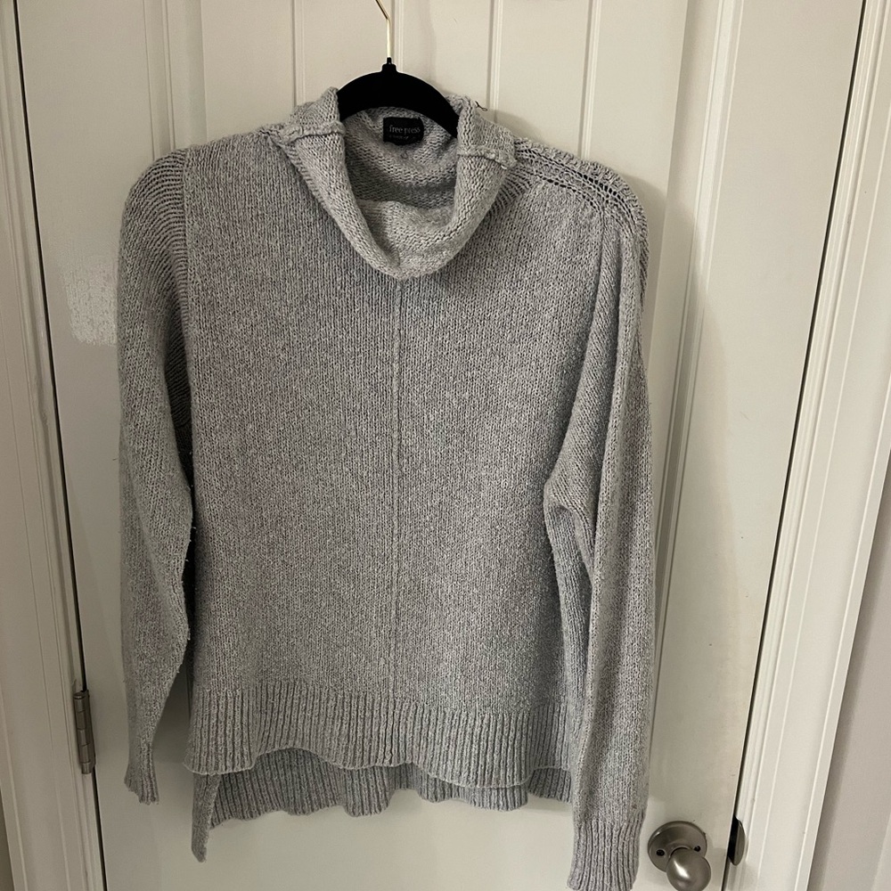 Gray Hooded Sweater